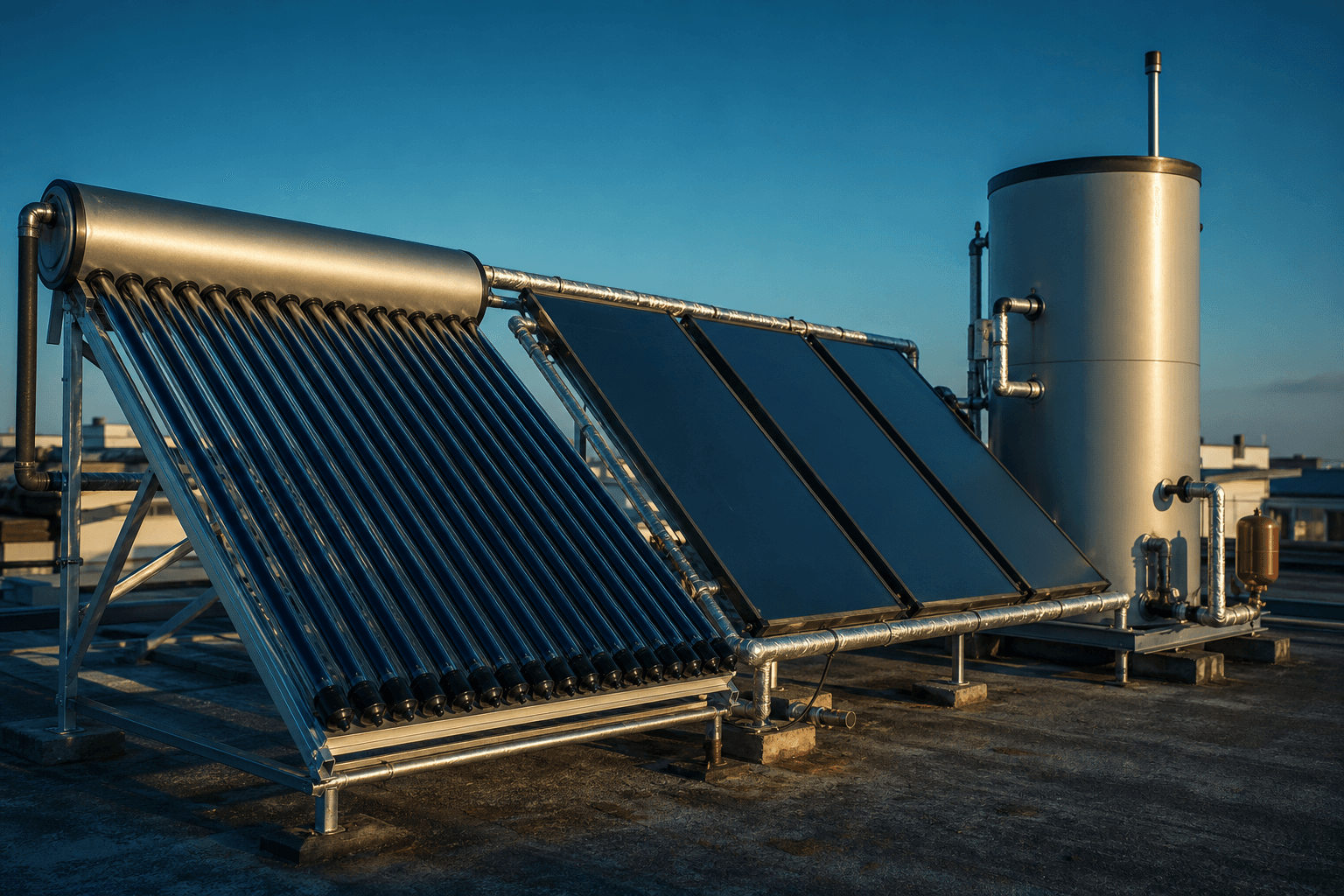 Güneş Enerjisiyle Sıcak Su Nasıl Üretilir? Solar Termal Sistem Rehberi